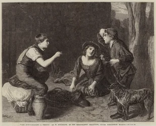 Der Hintern, der eine Kirsche schießt